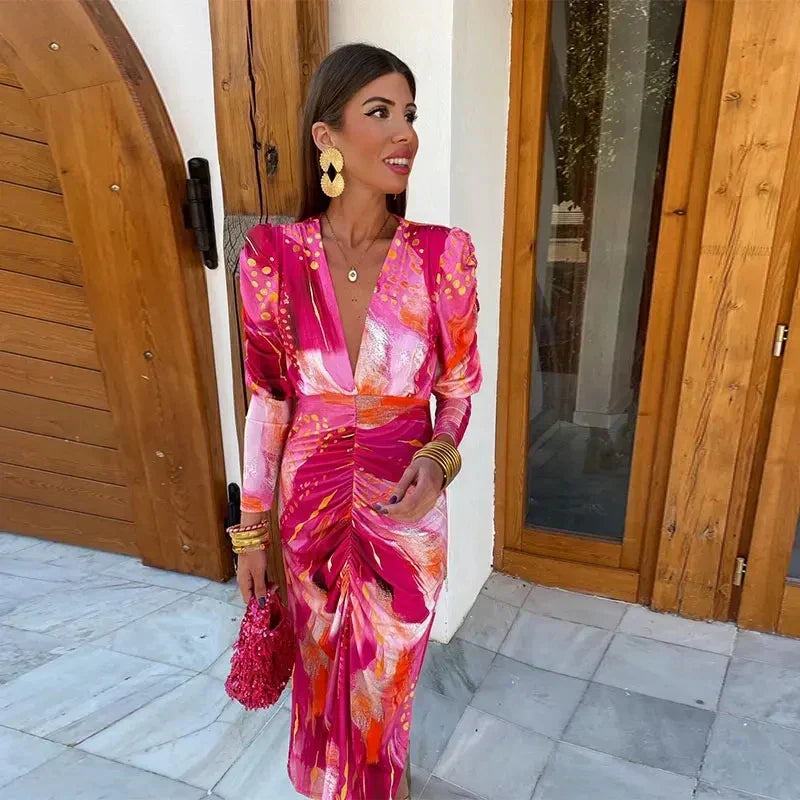 Emilia - Elegant Maxi Dress