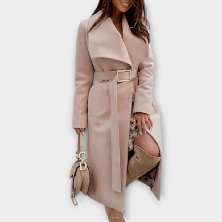 Muriel | Tailored Coat with Belt