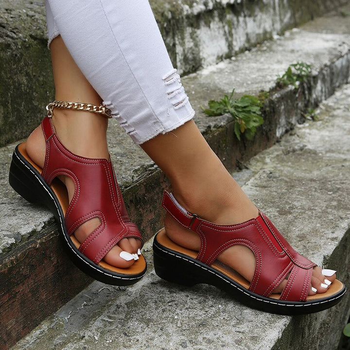 Evelyn | Orthopedic Wedge Sandals
