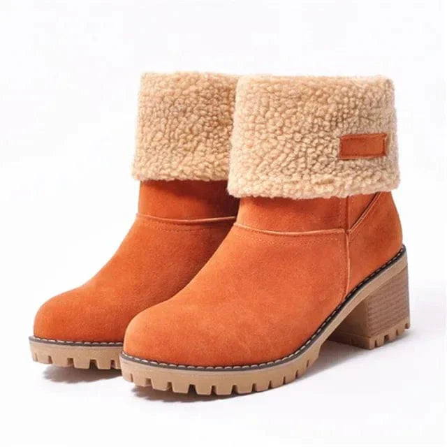 Chloe | Mid-Calf Wool Boots
