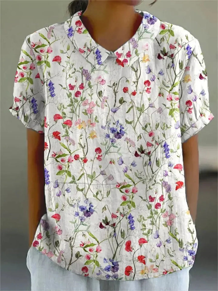 Weekend Poised Blouse - Loose Fit