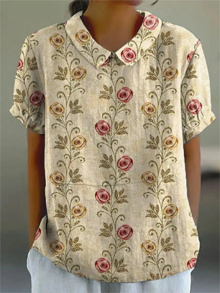 Weekend Poised Blouse - Loose Fit