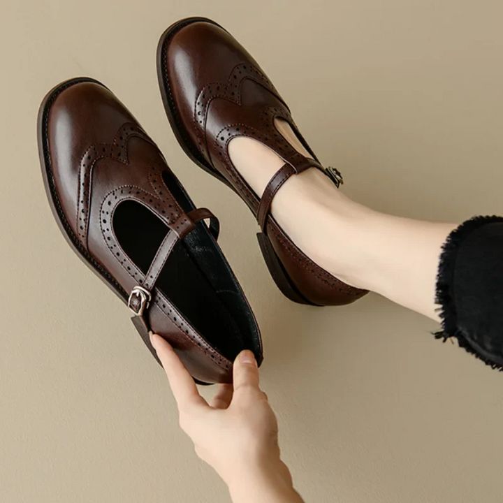Veronica | Elegant T-Strap Mary Janes