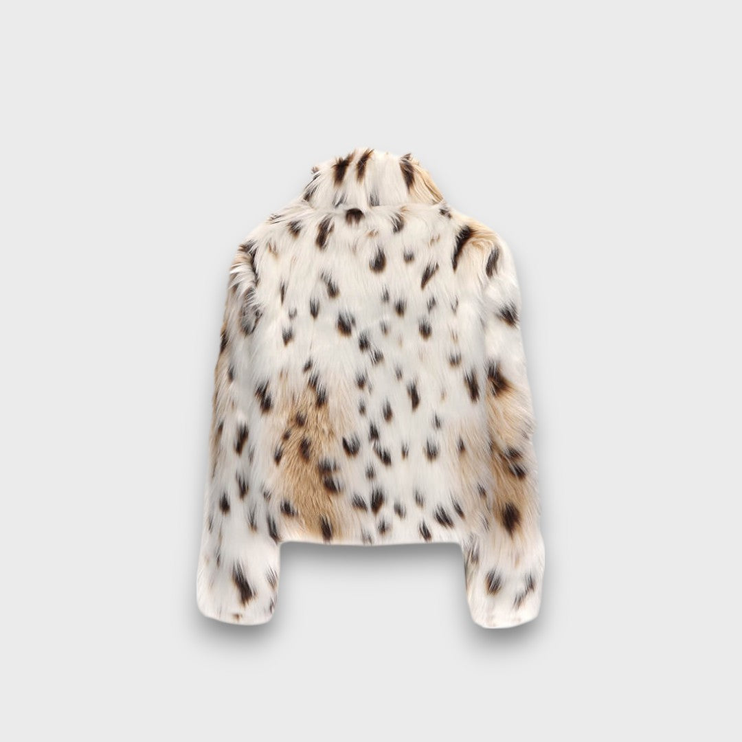 Mile | Luxury Eco-Fur in Deep Bordeaux