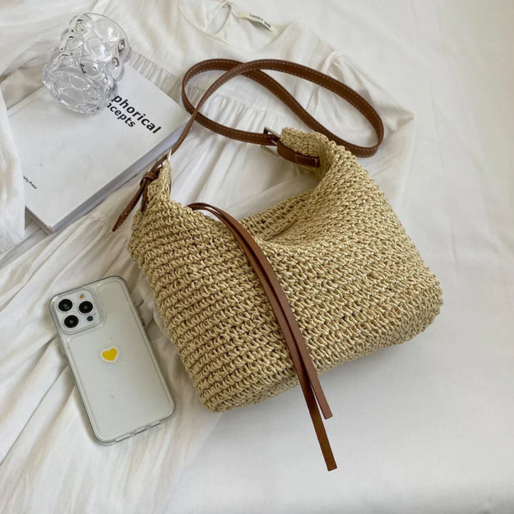 Arnljot | Structured Shoulder Bag in Woven Style