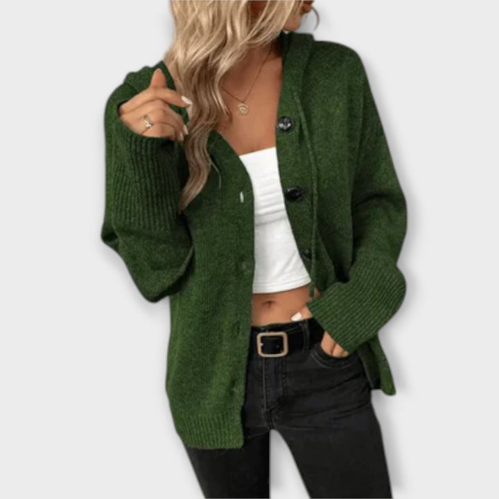 Brittan – Knitted Cardigan with Buttons