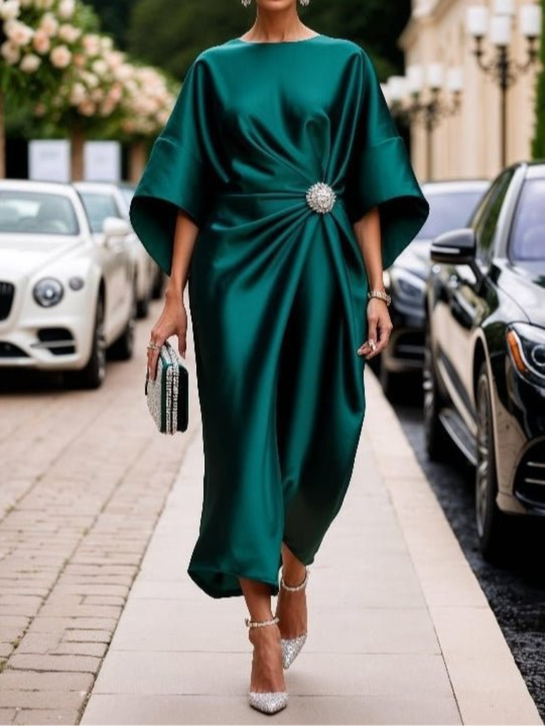 Maris | Satin Elegance Dress
