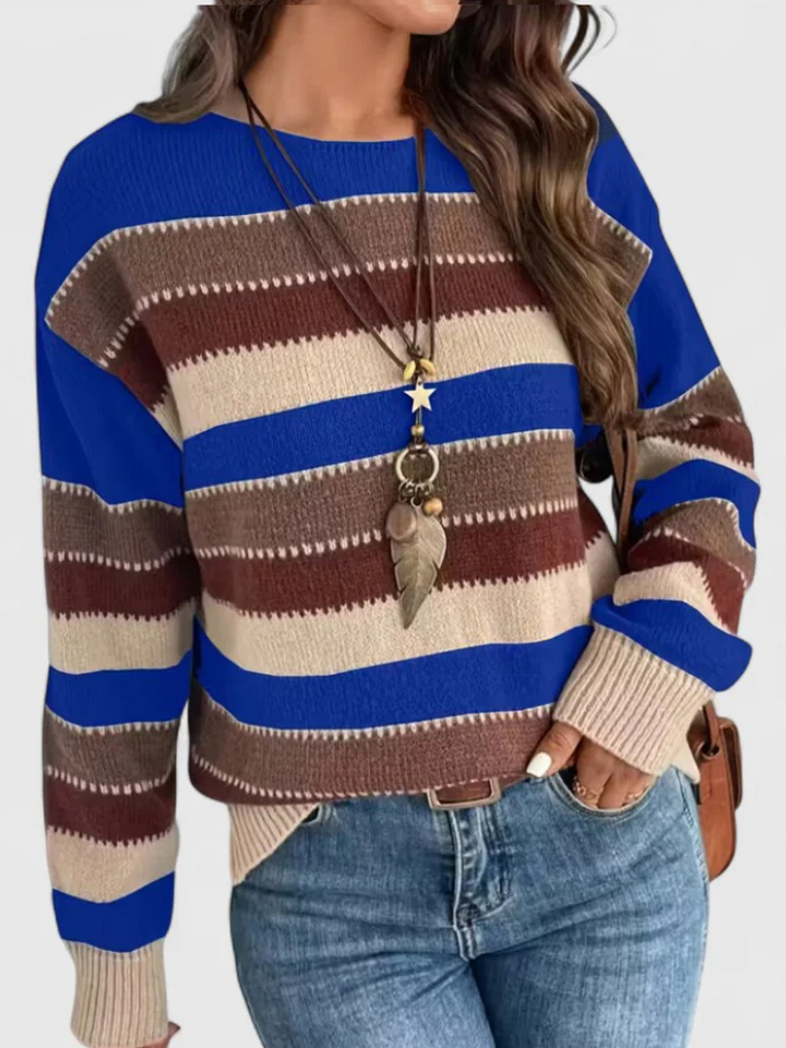 Aubrey | Stripped Pullover
