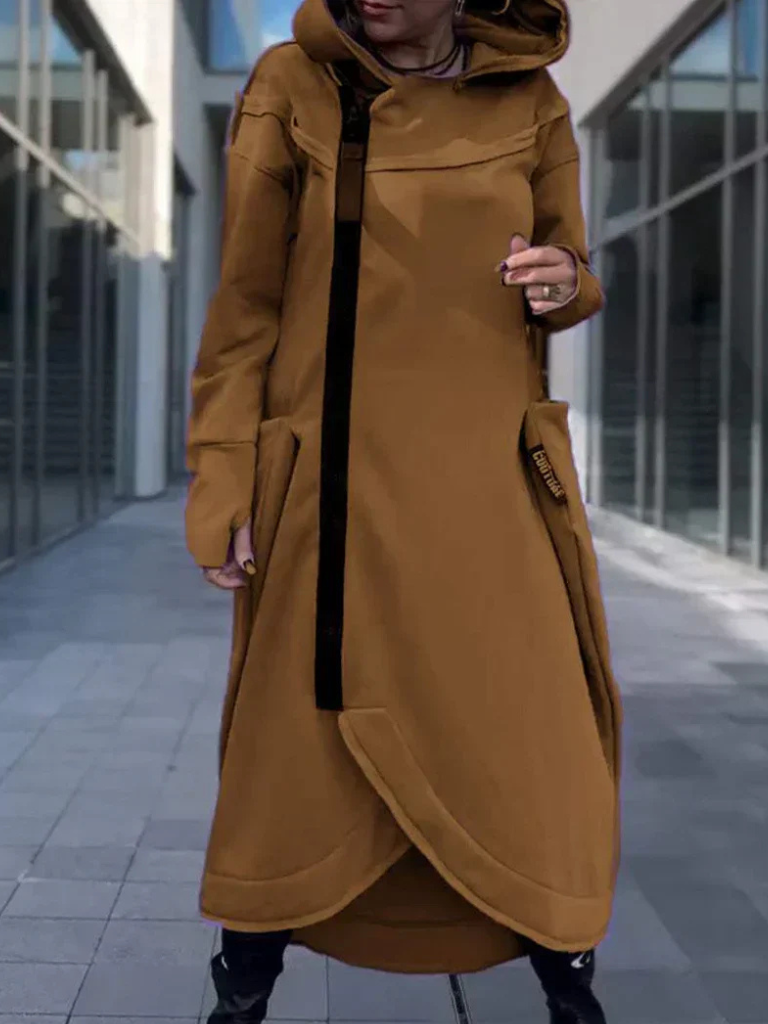 Evelisse | Long Zip Hoodie