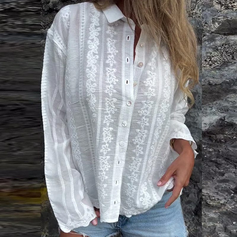 Élodie Embroidered Blouse