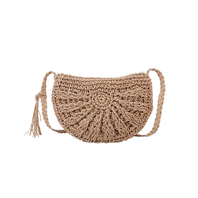 Eirinora | Crocheted Shoulder Bag in Bohemian Style