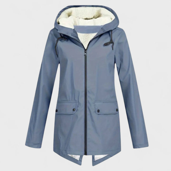Astrid | Fleece-Lined Rain Parka