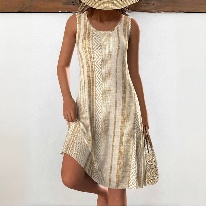 Elegant Weekend Dress - A-Line Cut