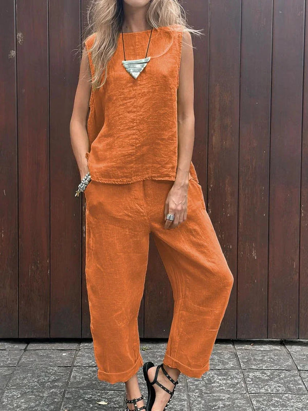 Viviana - Handcrafted Cotton Summer Set
