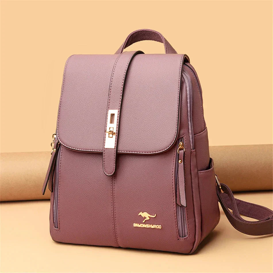 Alisa - Leather Backpack