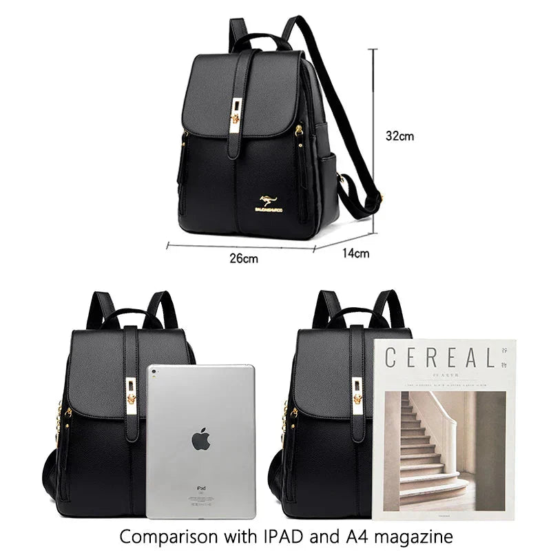 Alisa - Leather Backpack