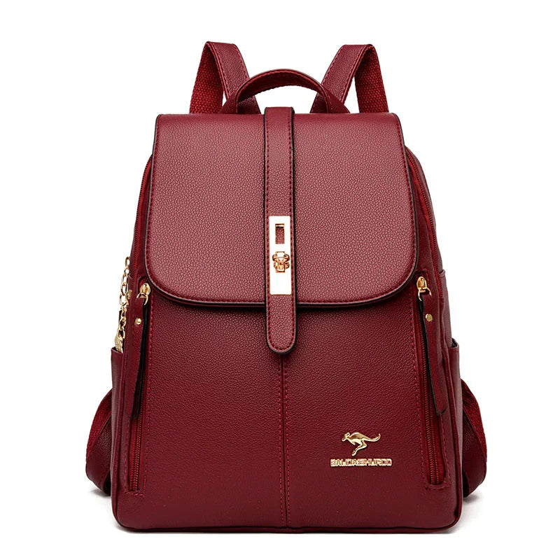 Alisa - Leather Backpack
