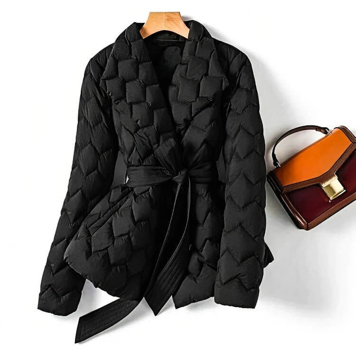 Avery™ - Elegant quilted down coat