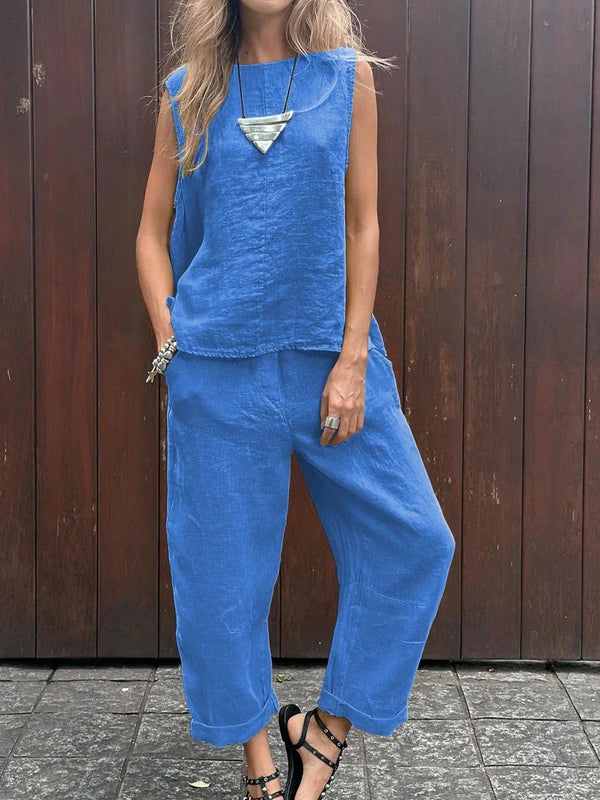 Viviana - Handcrafted Cotton Summer Set