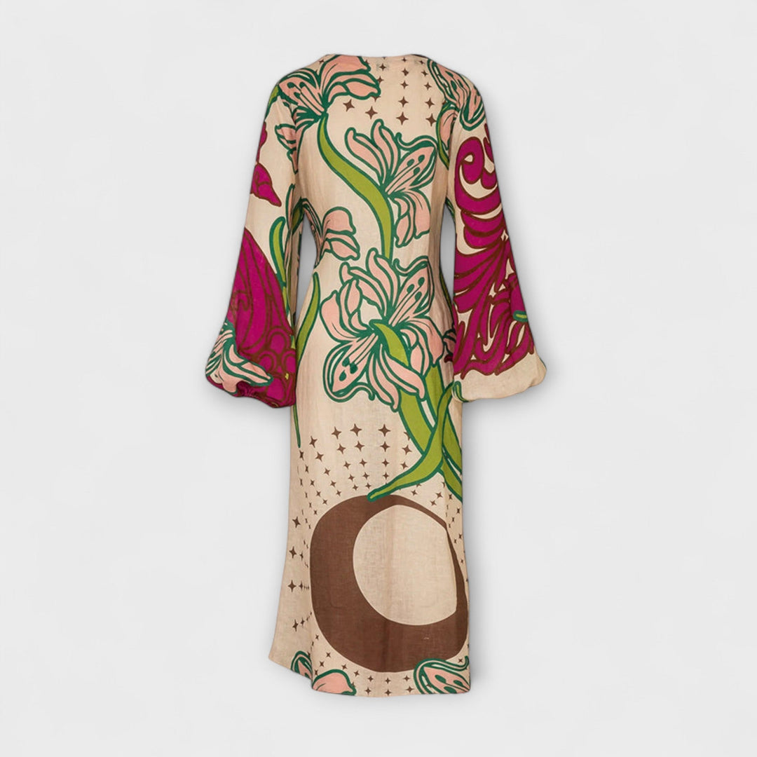 Tracey - Strapless Tunic Maxi Dress