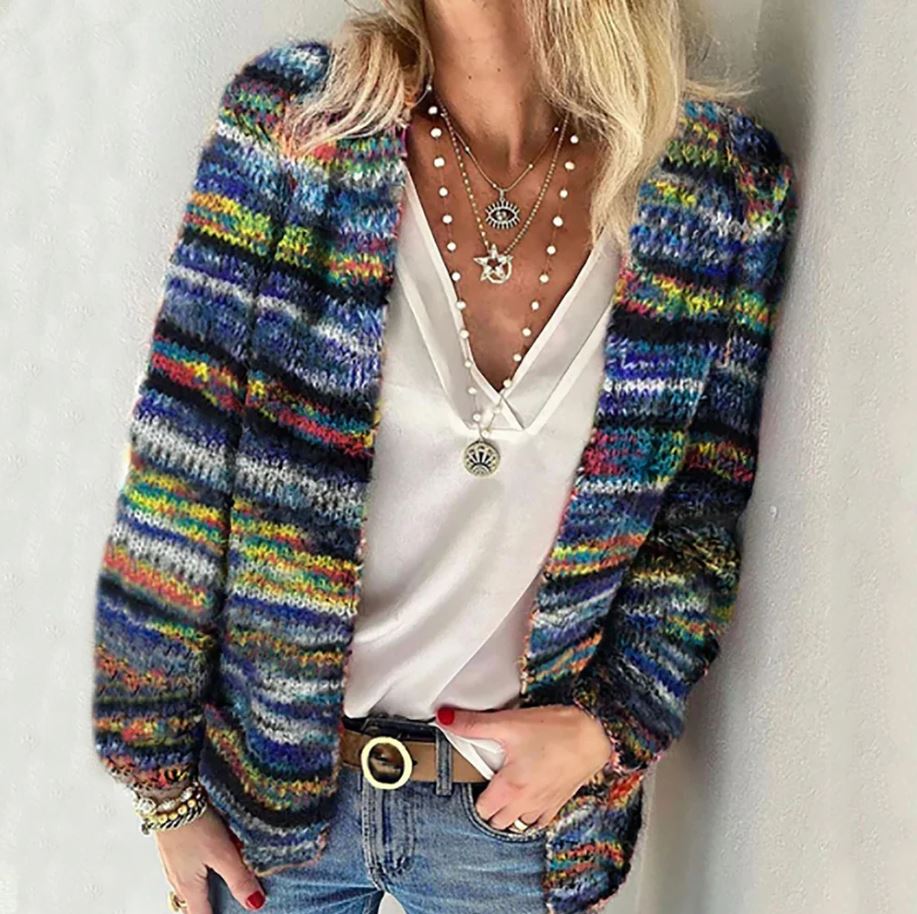 Niamh | Men's Gold Cardigan with Gold Buttons - Free and Fair