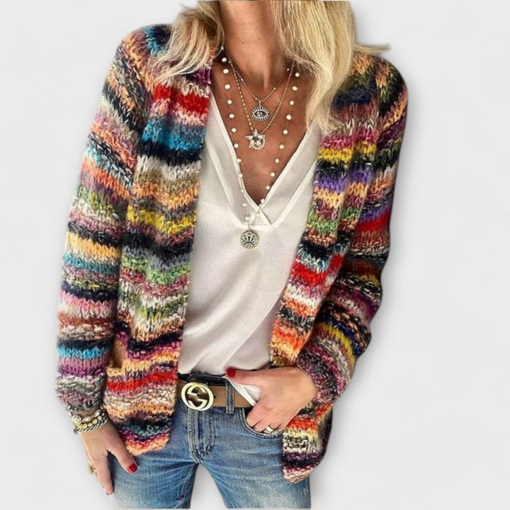 Birgitte – Vibrant & Comfortable Cardigan