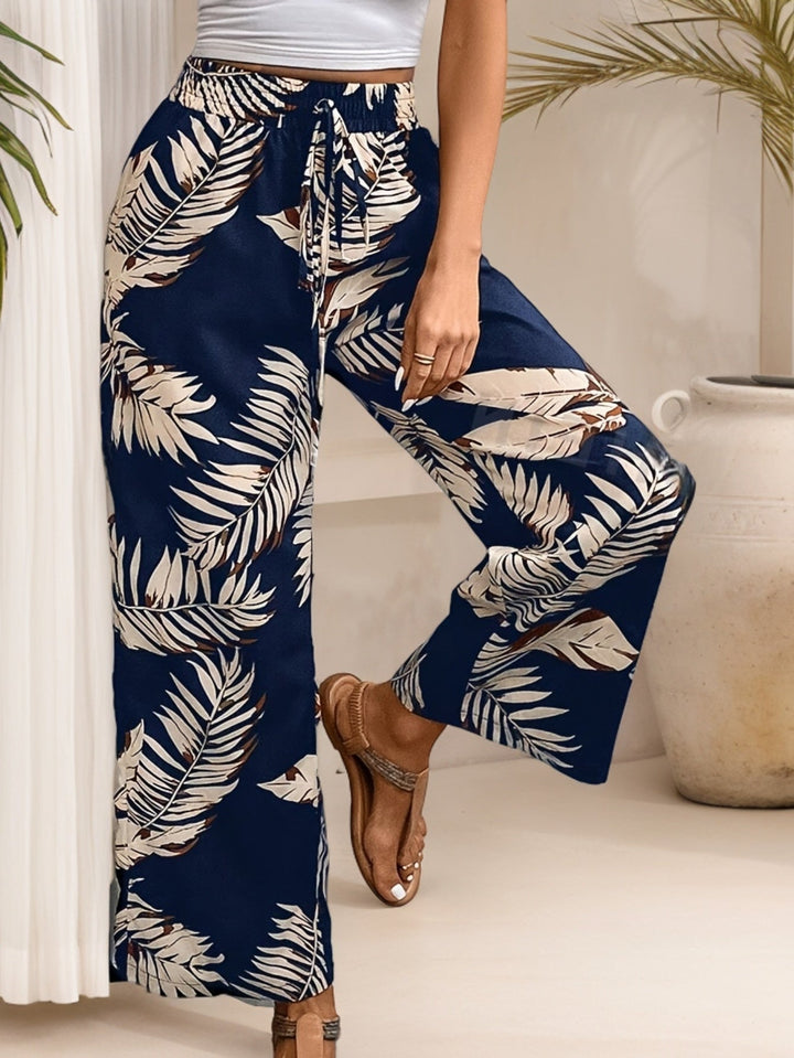 Camille™ Women's Summer Pants with Stunning Floral Print