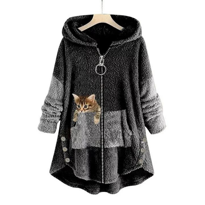 Vanda | Warm And Soft Jacket As Cozy As A Teddy Bear