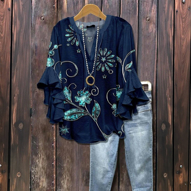 Confident Party Blouse - Loose and Comfortable Fit