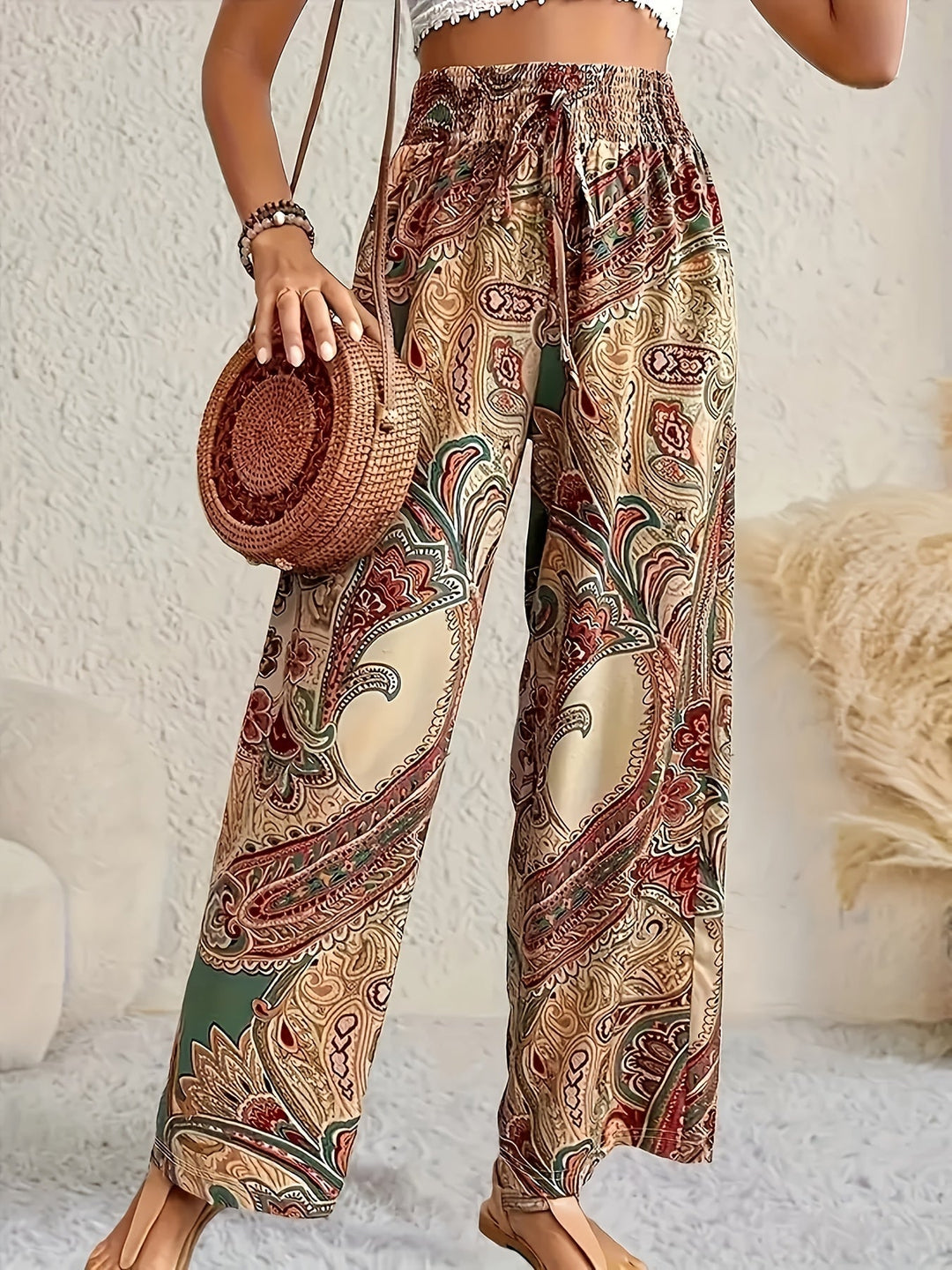 Emilie™ | Elegant Bohemian Women's Summer Pants for Comfort and Style