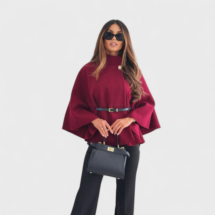 Lea | Chic Butterfly Jacket with Belt
