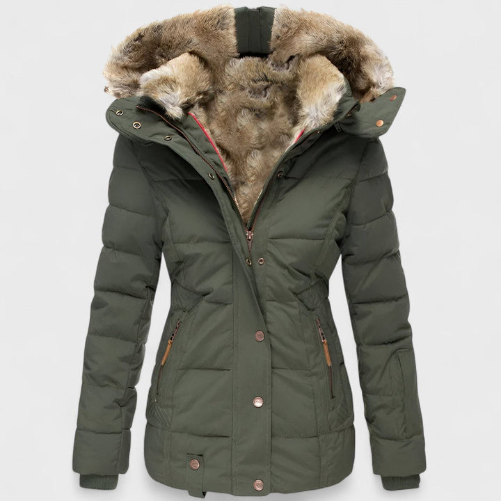 Annamarie | Hooded Slim-Fit Puffer Jacket