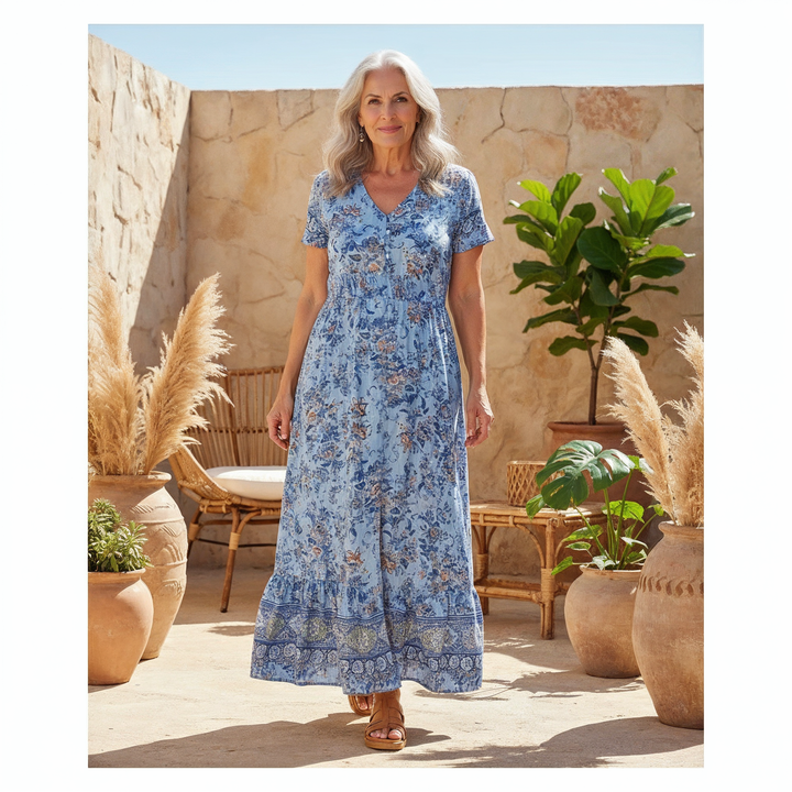 Connie - Floral Maxi Dress