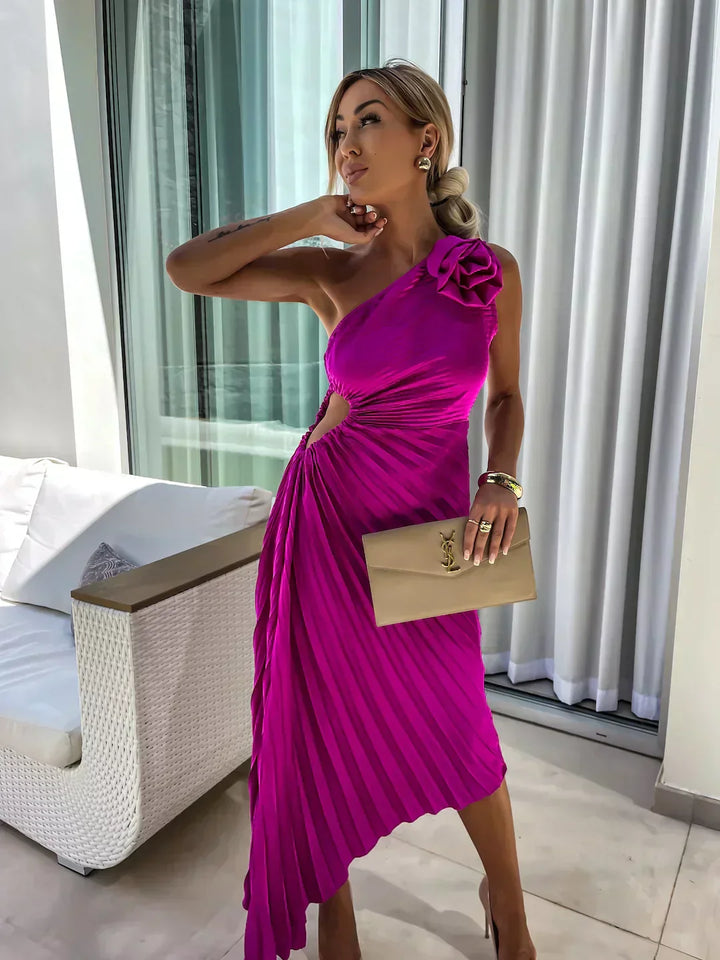 Florie – Romantic Floral Midi Dress