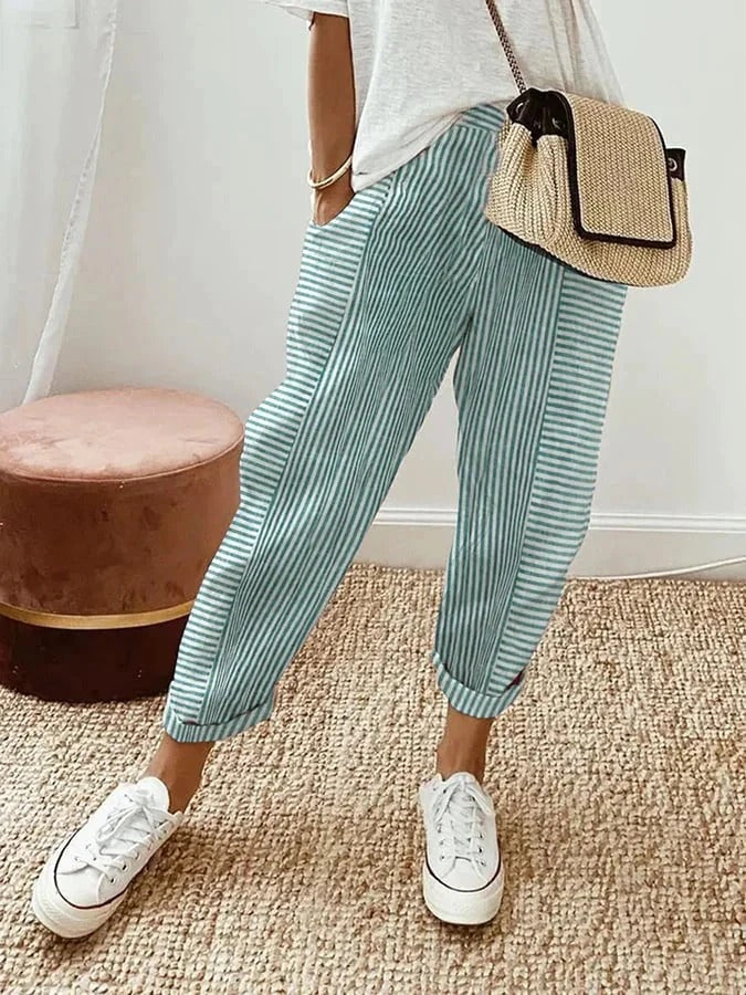 Lore | Trendy striped pants for a stylish look