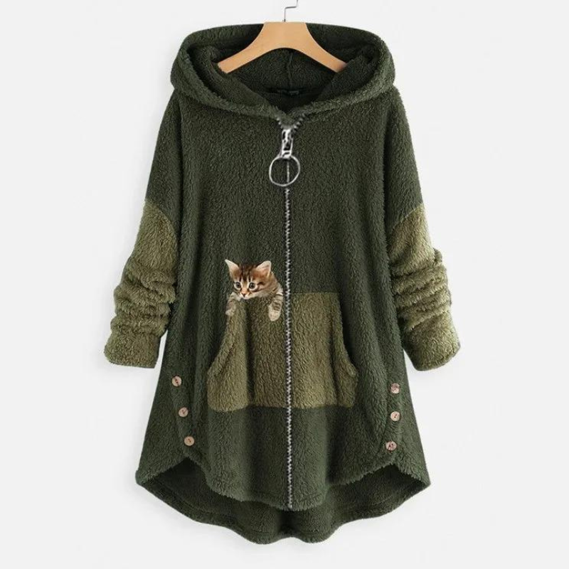 Vanda | Warm And Soft Jacket As Cozy As A Teddy Bear
