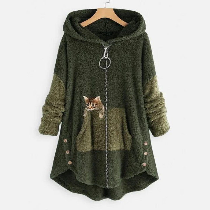 Vanda | Warm And Soft Jacket As Cozy As A Teddy Bear