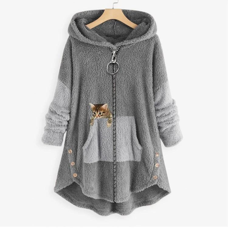 Vanda | Warm And Soft Jacket As Cozy As A Teddy Bear
