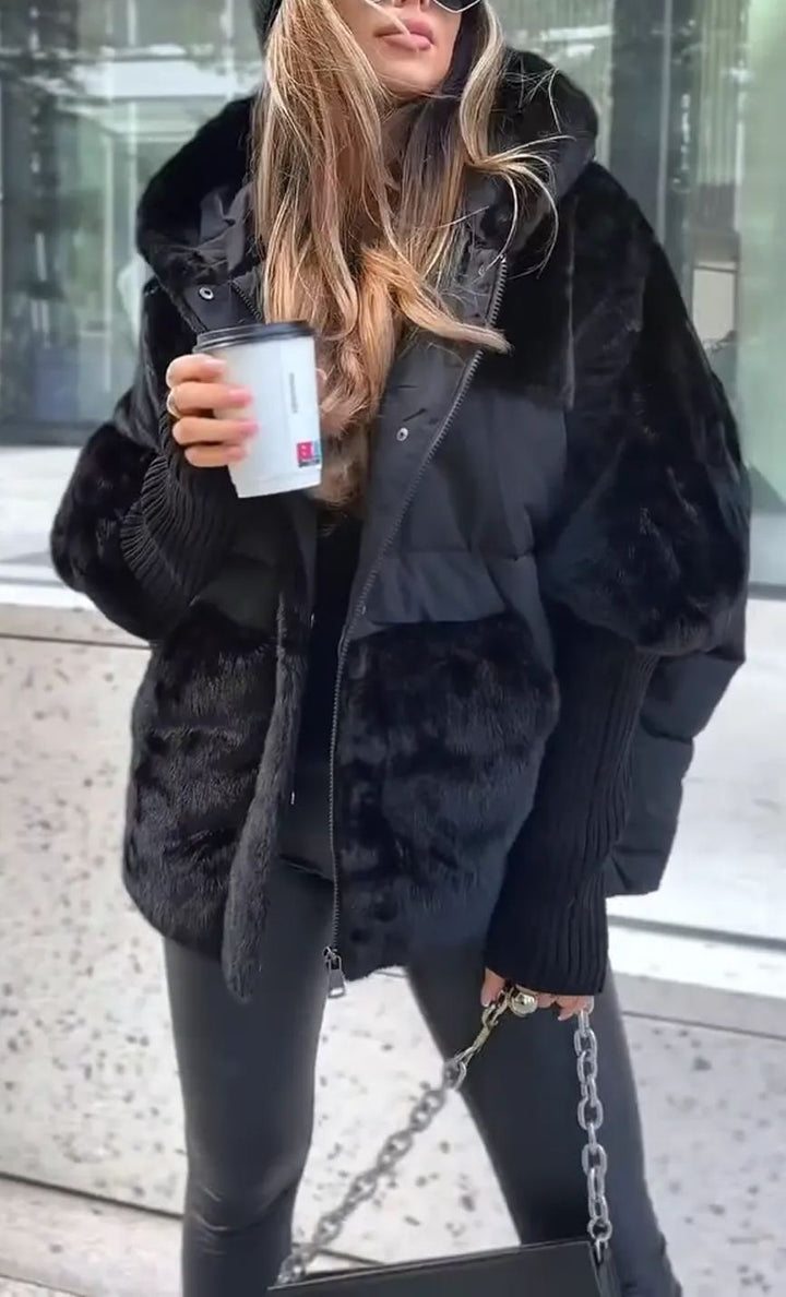 Riley™ - Luxury Edition Modern Hooded Bomber Jacket