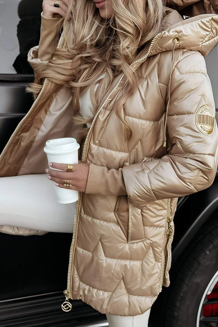 Nolwen® | Elegant Winter Coat with Hood