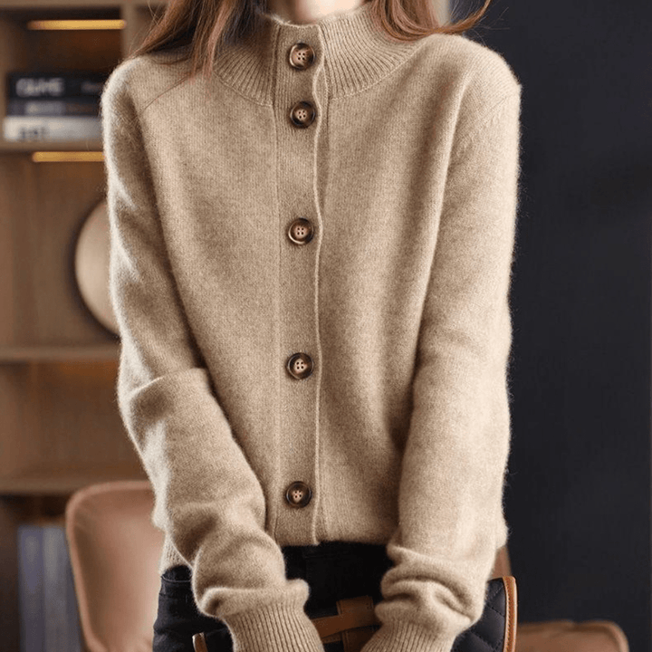 Annie™ | Luxurious Knit Cashmere Gilet for Stylish Comfort
