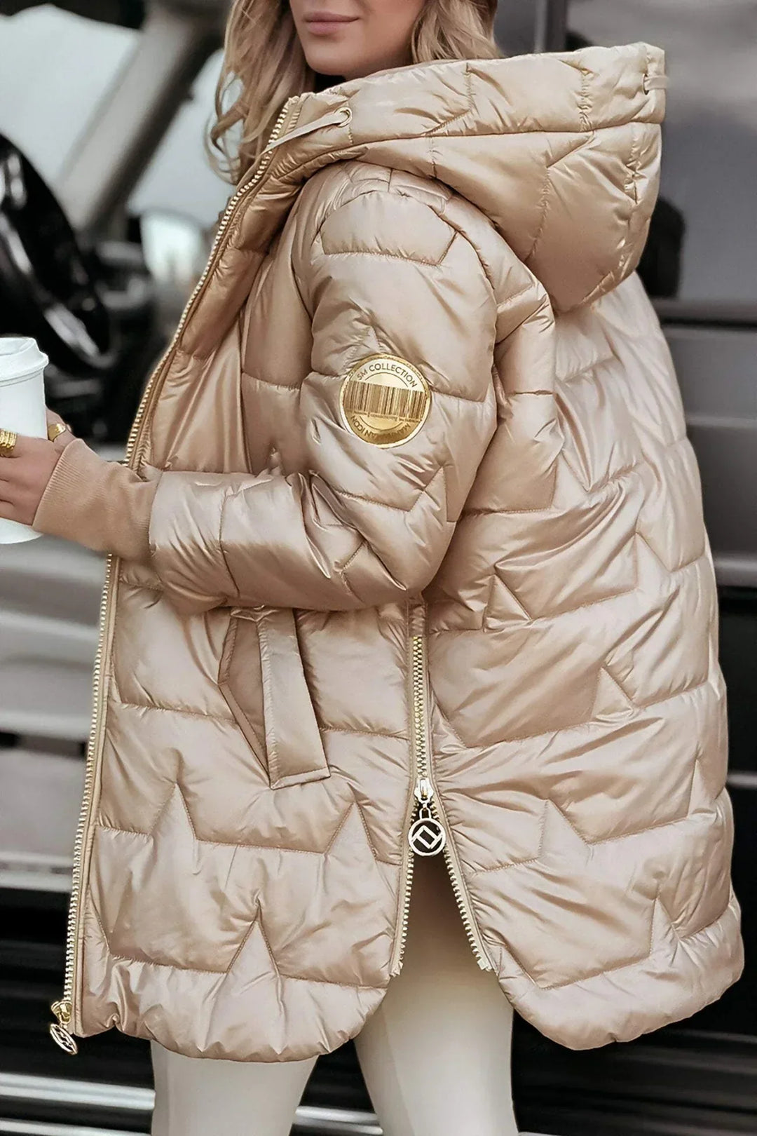 Nolwen® | Elegant Winter Coat with Hood