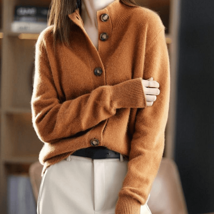 Annie™ | Luxurious Knit Cashmere Gilet for Stylish Comfort