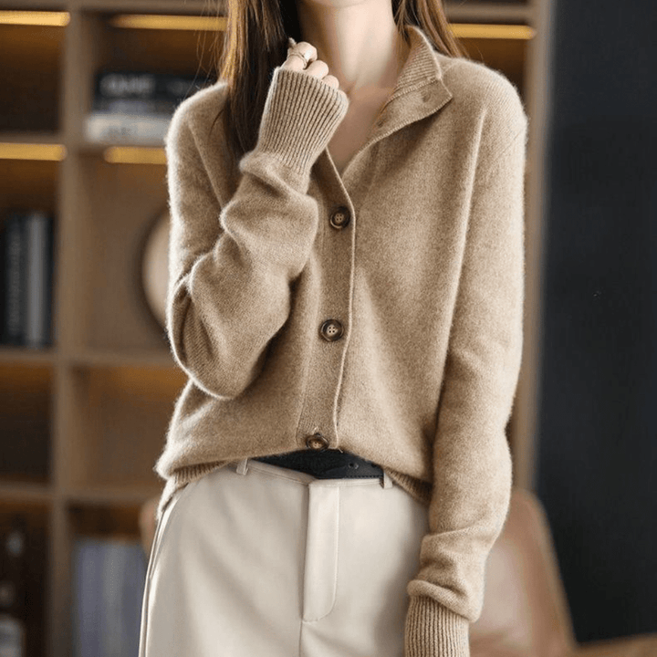 Annie™ | Luxurious Knit Cashmere Gilet for Stylish Comfort