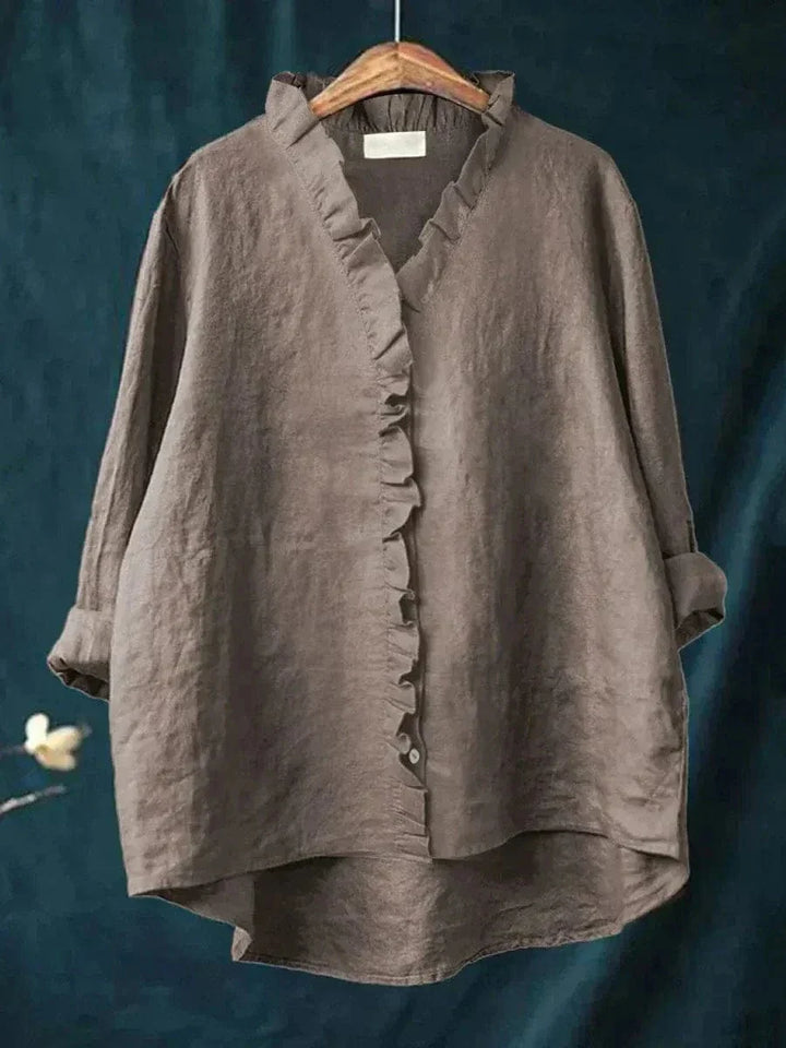 Elegant and comfortable Eline linen blouse
