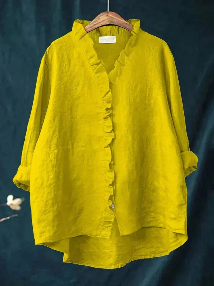 Elegant and comfortable Eline linen blouse