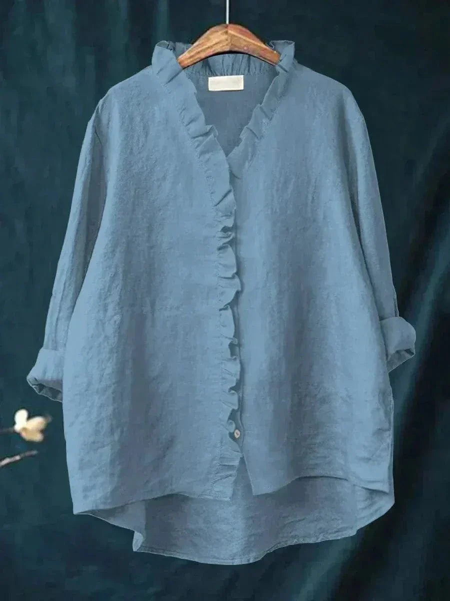 Elegant and comfortable Eline linen blouse