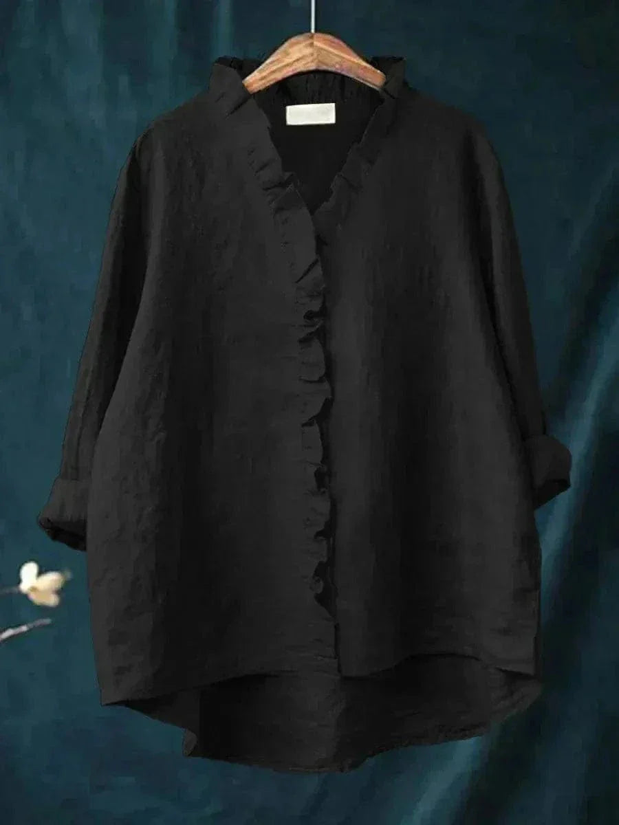 Elegant and comfortable Eline linen blouse