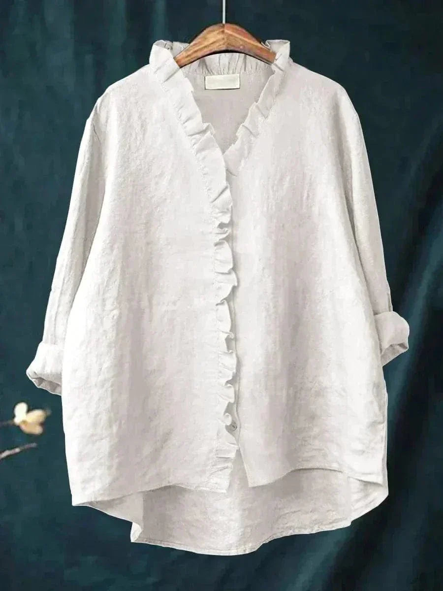 Elegant and comfortable Eline linen blouse