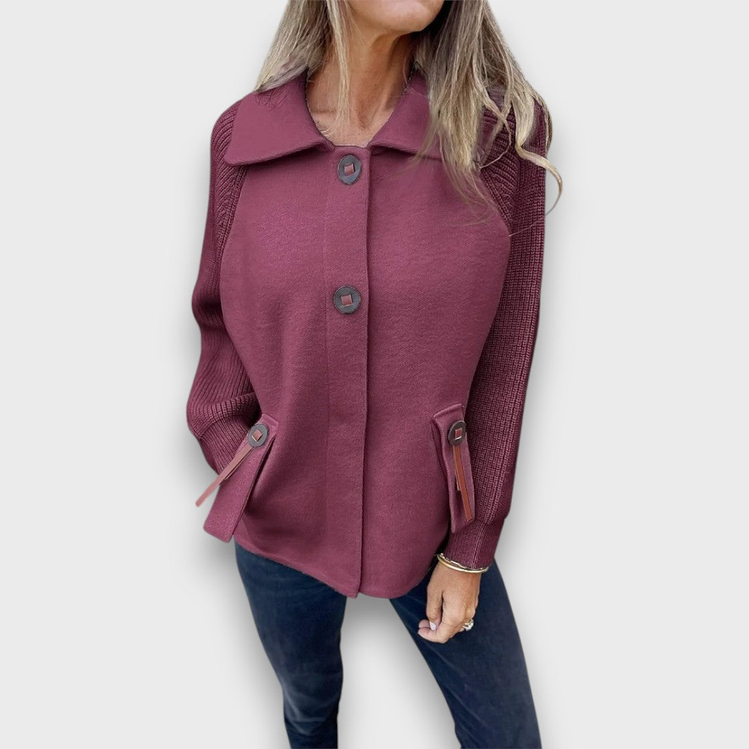 Lunaris | Jacket with Contrasting Sleeves